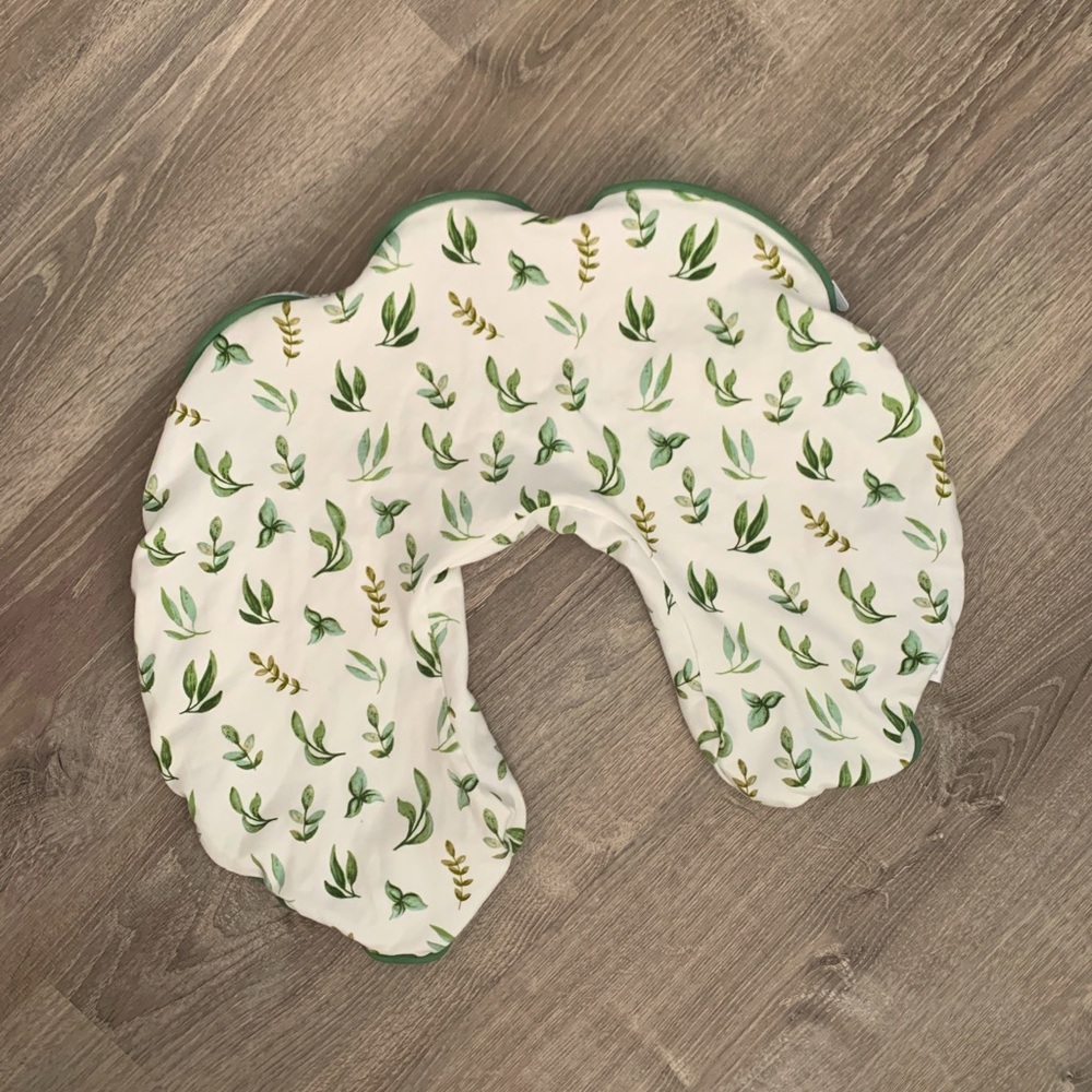 Floral Green Boppy cover